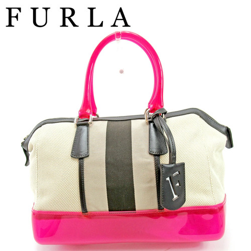 Borsa furla mini boston - mini, tela