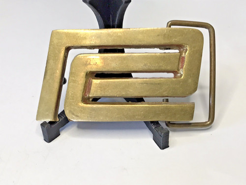 Fibbia per cintura - p, e