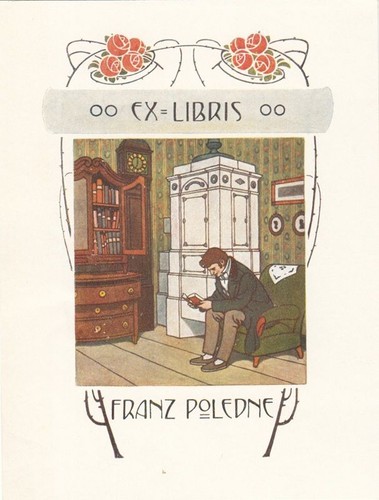 Exlibris rasterdruck franz - exlibris,