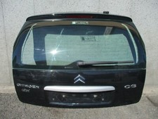 PORTELLONE COFANO BAULE POSTERIORE NERO CITROEN C3 ANNO 2006