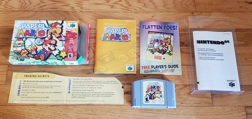 Paper mario nintendo n64 - paper,