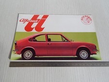 Brochure originale alfa romeo - originale,