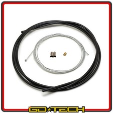 KIT CAVO ACCELERATORE MOTO SCOOTER con GUAINA NERA TEFLON FILO GAS 2m UNIVERSALE