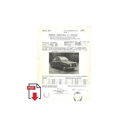 1966 saab sedan form of - 1966, 96