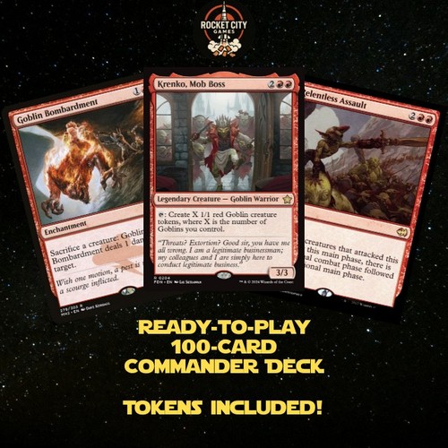 Mtg commander edh deck - edh,