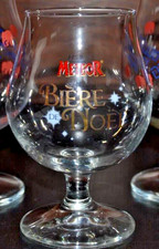 Collezionismo - 1 calice da birra vintage 1 Birra Meteor Noel