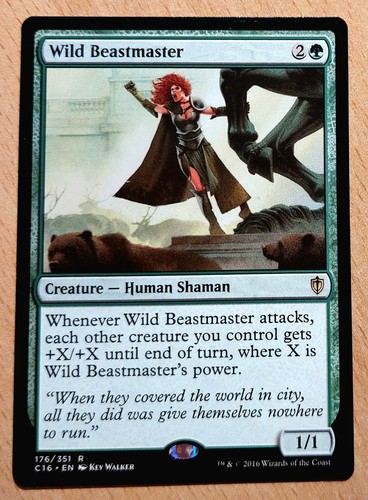 Mtg magic wilde bämigerin - bämigerin, /