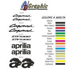 kit adesivi stickers decoro