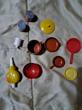 ACCESSORI CUCINA BAMBOLE BARBIE ANNI 80 DISCRETE CONDIZIONI