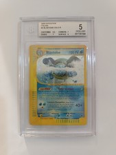 Blastoise 4/165 Expedition Beckett 5 Pokemon TCG BGS