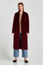 Giacca cappotto velluto lungo