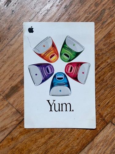 Opuscolo pubblicitario apple - opuscolo,