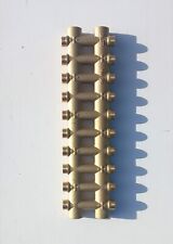 collettore complanare caleffi 3/4 in ottone 10 uscite nuovo senza scatola