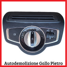 Interruttore comando luci MERCEDES classe c 2014 w205 c 220 bluetec/d s205