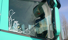 Adesivi (coppia) stile Scania