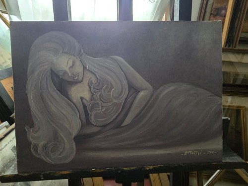 Dipinto donna - dipinto,