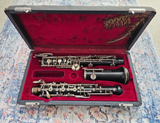 Marigaux Modello 901 Oboe Granatiglia Francese Professionale a Vento Placcato Argento