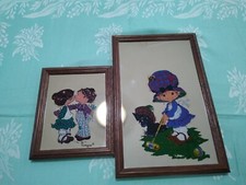 Coppia quadri vintage su