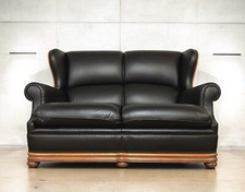 Divano pelle vintage - pelle,