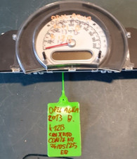 CRUSCOTTO CONTA KILOMETRI OPEL AGILA 2013 BENZINA