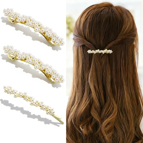 Fermagli per capelli - , perle