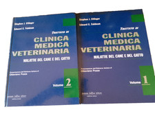 Trattato Di Clinica Veterinaria Ettinger volume 1 e 2  MALATTIE CANE E GATTO .