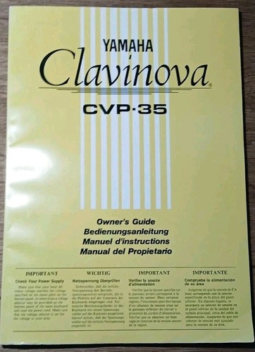 Yamaha clavinova cvp - clavinova,