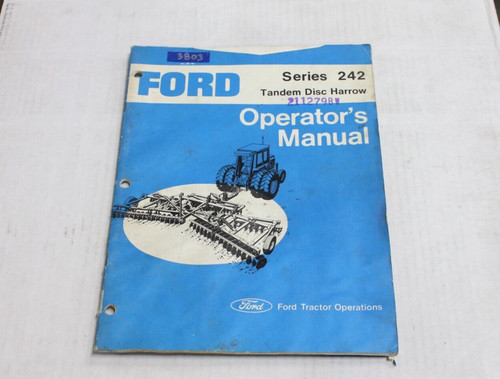 Manuale operatori erpice - manuale, a