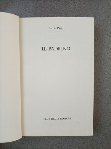 Padrino mario puzo il - padrino,