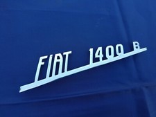 Scritta Fiat 1400 B 1400B taxi written rear nameplate no simbol embleme sign