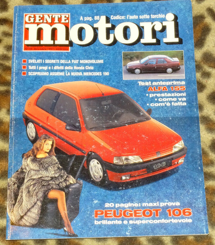 Gente motori mensile - mensile, di