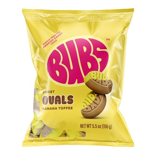 Bubs sweet banana toffee - banana,