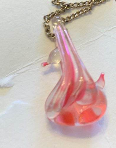 Collana con ciondolo cigno
