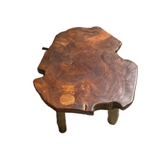 Tavolino In Legno Radica Teak