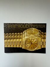 BOOKLET VOSTRO ROLEX