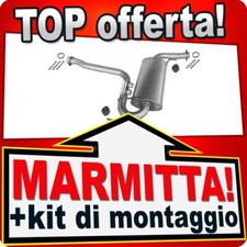 Silenziatore centrale per alfa - silenziatore,