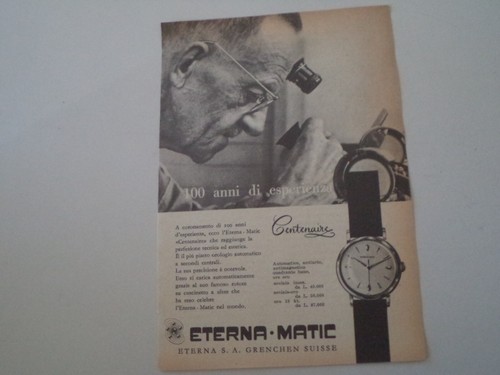 Advertising pubblicità 1957 - advertising,