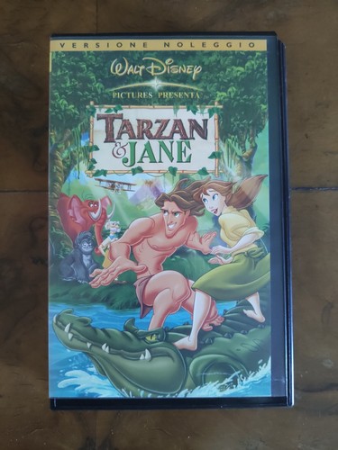 Tarzan jane vhs walt - jane,