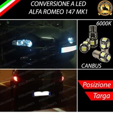 LUCI POSIZIONE LED H6W + LUCI