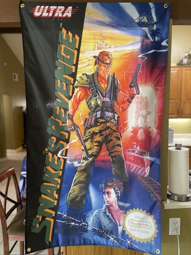 Snake revenge 5ft nes box - revenge,