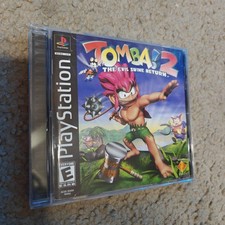 Tomba! 2: The Evil Swine Return - PS1 Sony PlayStation 1 CIB ottime condizioni