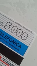 Scheda Telefonica Rara SIP 5000 Lire (Trottola)