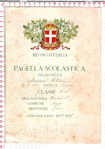 H8801 pagella scuola - h8801,