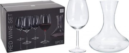 Set calici decanter - calici+decanter, vetro