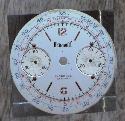 Original chronograph dial for - chronograph,