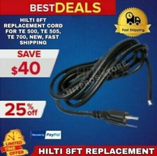 HILTI 8FT REPLACEMENT CORD FOR