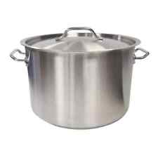 Pentola grande in acciaio inox per birra stufato bollente zuppa cottura catering pentola