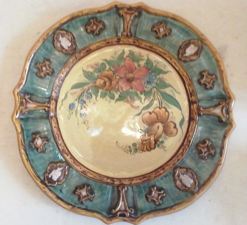 Piatto ceramica antico - in,