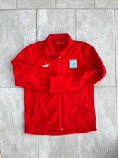 Giacca in pile rossa Ferrari x Puma, team piloti