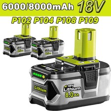 Batteria 18 V 8,0 Ah 6,0 Ah